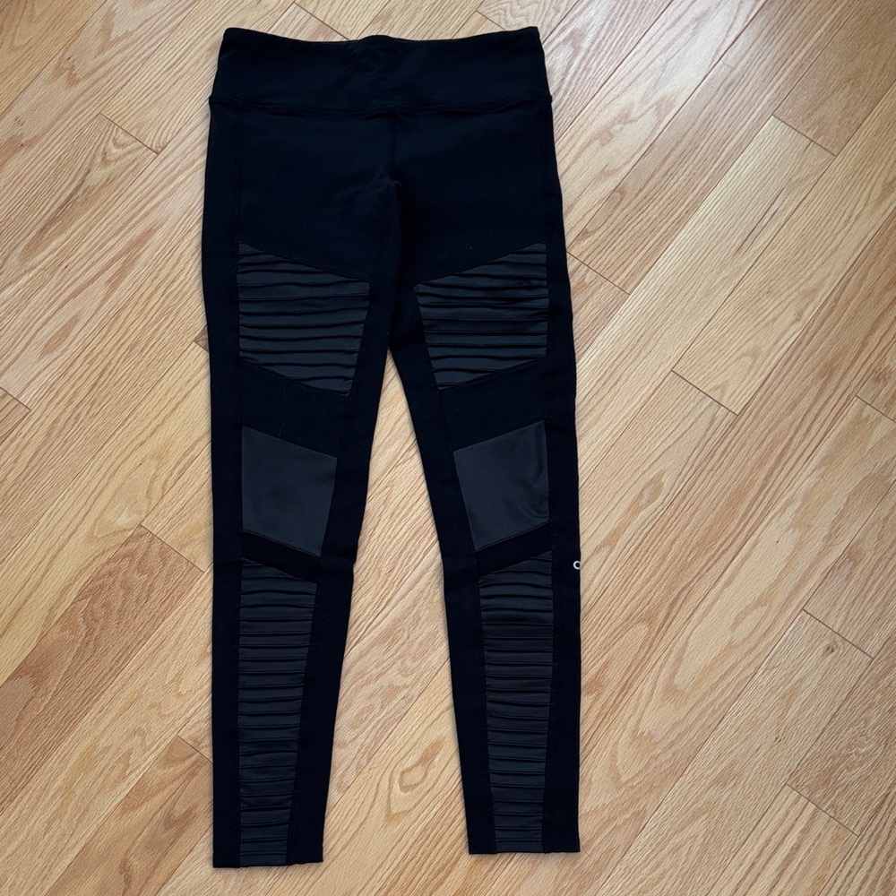 Alo Moto Women's Black Leggings